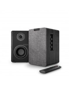 Energy Sistem Studio Monitor 4 Hi Fi De 2 vías Gris, Madera Inalámbrico y alámbrico 50 W