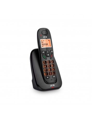 SPC Kairo Teléfono analógico Identificador de llamadas Negro
