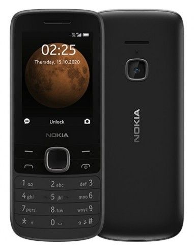 Nokia 225 4G 6,1 cm (2.4") 90,1 g Negro