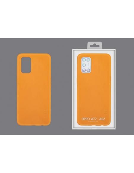 OPPO LIQUID SILICON CASE A52/A72 NARANJA - Imagen 1