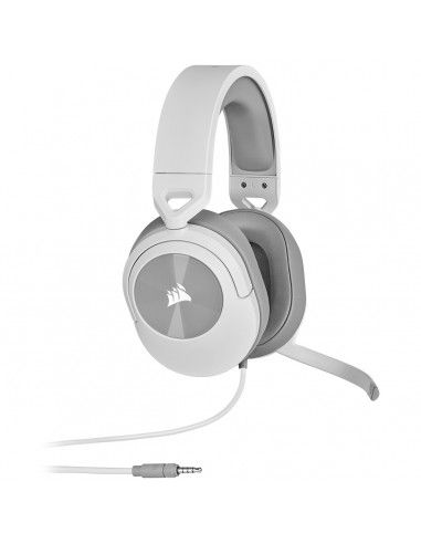 Corsair HS55 STEREO Auriculares Alámbrico De mano Juego Blanco