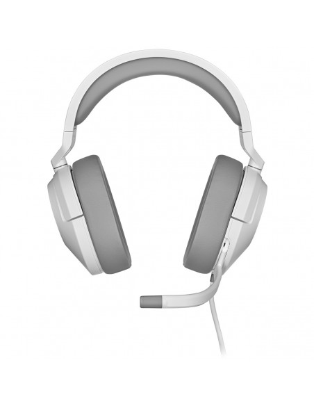 Corsair HS55 STEREO Auriculares Alámbrico De mano Juego Blanco