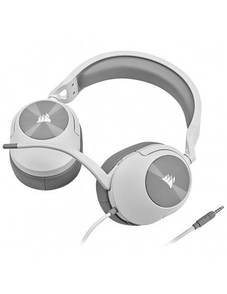 Corsair HS55 STEREO Auriculares Alámbrico De mano Juego Blanco