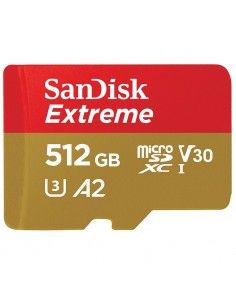 SanDisk Extreme 512 GB MicroSDXC UHS-I Clase 10