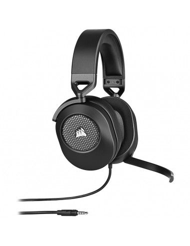 Corsair HS65 SURROUND Auriculares Alámbrico De mano Juego Carbono