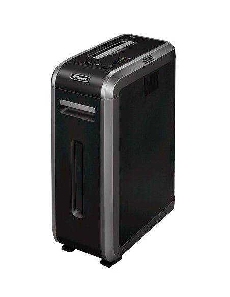 Fellowes 125i triturador de papel Corte en tiras 23 cm Negro