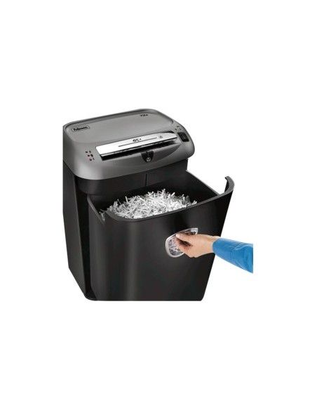 Fellowes 75Cs triturador de papel Corte cruzado 23 cm Negro