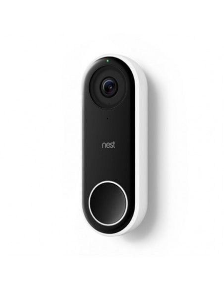 Nest Hello sistema de intercomunicación de video 3 MP Negro, Blanco