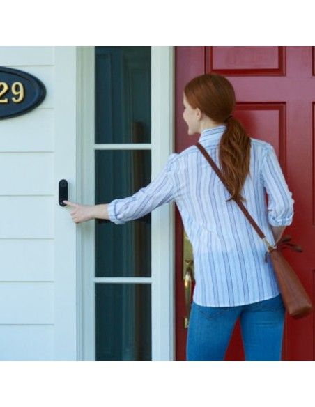 Nest Hello sistema de intercomunicación de video 3 MP Negro, Blanco