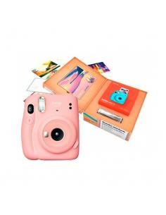 CAMARA FUJIFILM INSTAX MINI11 BUNDLE BLUSH PINK - Imagen 1