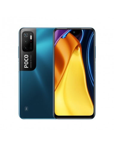 Xiaomi POCO M3 Pro 5G 16,5 cm (6.5") Ranura híbrida Dual SIM Android 11 USB Tipo C 4 GB 64 GB 5000 mAh Azul