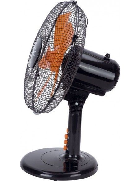 JATA VM3024 ventilador Negro, Naranja