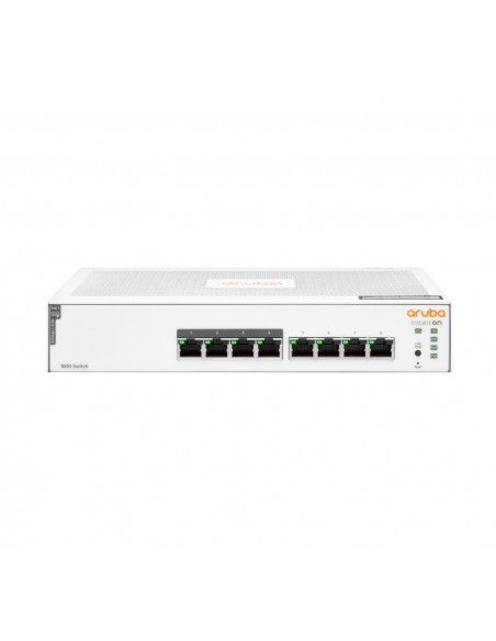 Hewlett Packard Enterprise Aruba Instant On 1830 8G 4p Class4 PoE 65W Gestionado L2 Gigabit Ethernet (10 100 1000) Energía