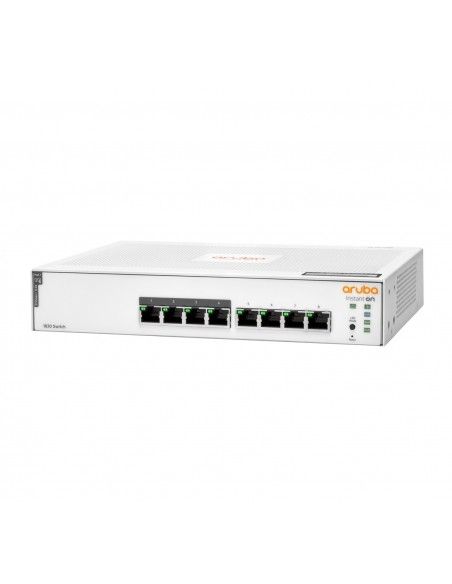 Hewlett Packard Enterprise Aruba Instant On 1830 8G 4p Class4 PoE 65W Gestionado L2 Gigabit Ethernet (10 100 1000) Energía