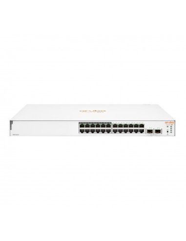 Hewlett Packard Enterprise Aruba Instant On 1830 24G 12p Class4 PoE 2SFP 195W Gestionado L2 Gigabit Ethernet (10 100 1000)