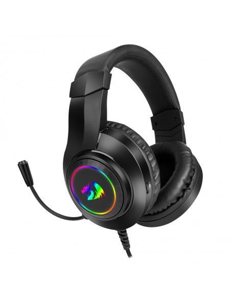 REDRAGON H260 HYLAS RGB Auriculares Alámbrico Diadema Juego USB tipo A Negro