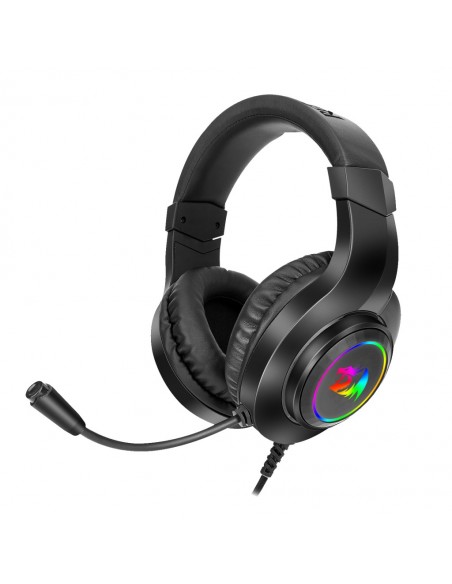 REDRAGON H260 HYLAS RGB Auriculares Alámbrico Diadema Juego USB tipo A Negro
