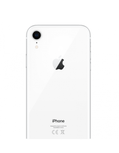 Apple iPhone XR 15,5 cm (6.1") SIM doble iOS 12 4G 64 GB Blanco SEMINUEVO GRADO C - Imagen 3