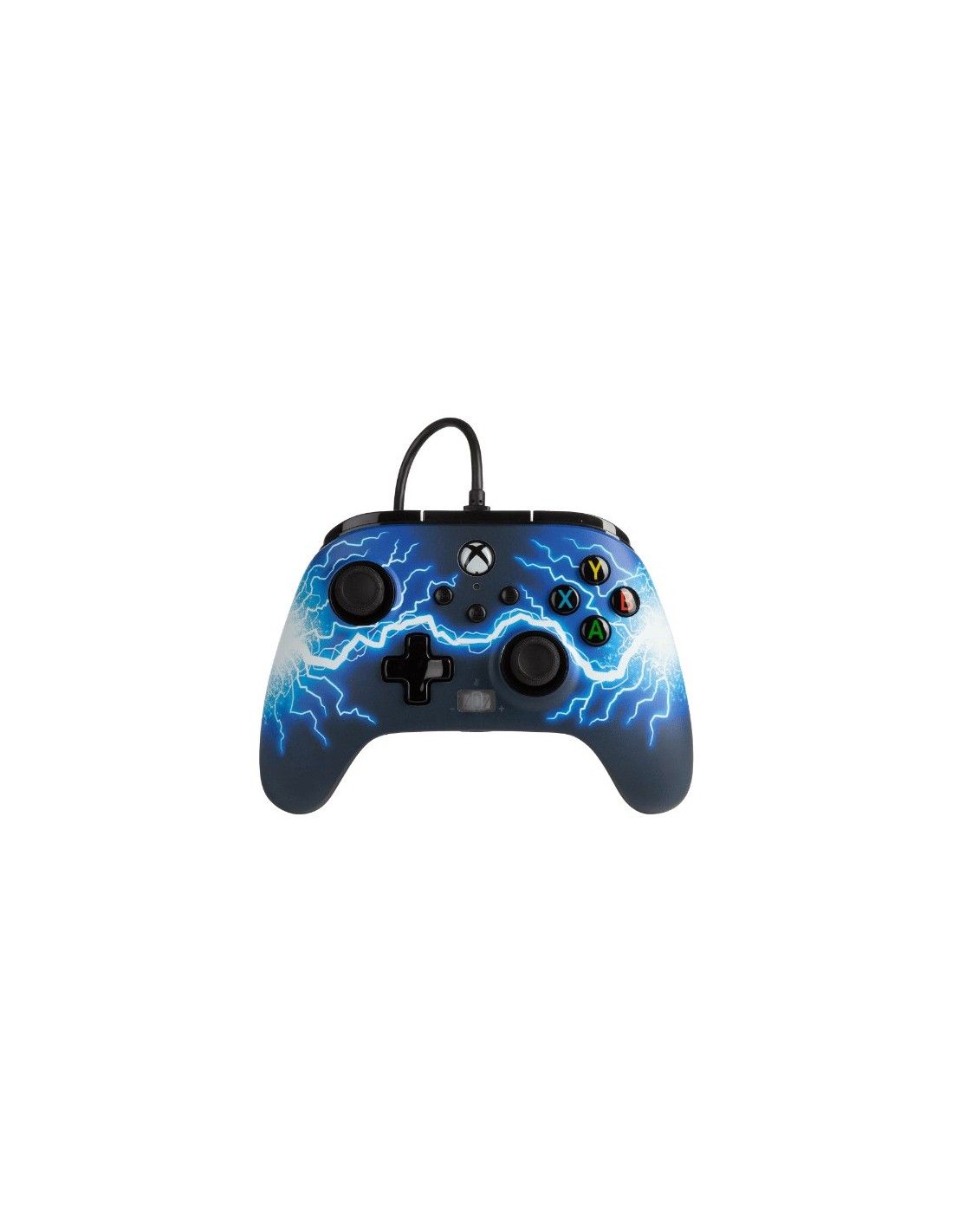 Mando Gaming con Cable Power A para Xbox - Negro/Azul