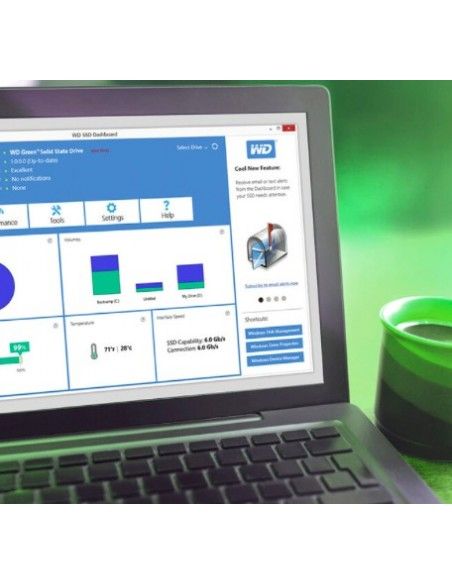 Western Digital Green WDS240G3G0B unidad de estado sólido 2.5" 240 GB Serial ATA III