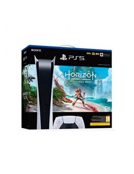 CONSOLA SONY PS5 DIGITAL+HORIZON FORBIDDEN W. - Imagen 2