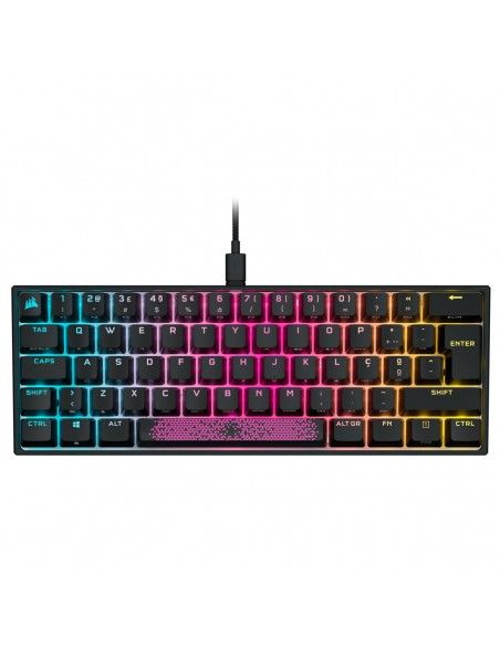 Corsair K65 RGB MINI teclado USB QWERTY Español Negro