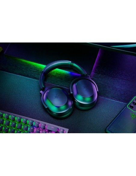 Razer Barracuda Pro Auriculares Inalámbrico y alámbrico Diadema Juego USB Tipo C Bluetooth Negro