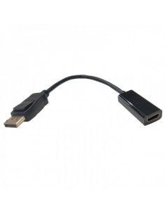 3GO ADPHDMI adaptador de cable de vídeo 0,15 m DisplayPort HDMI Negro
