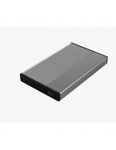 3GO HDD25GY21 caja para disco duro externo Caja de disco duro (HDD) Gris 2.5"