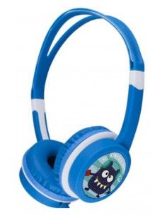 Gembird MHP-JR-B auricular y casco Auriculares Alámbrico Diadema Música Azul