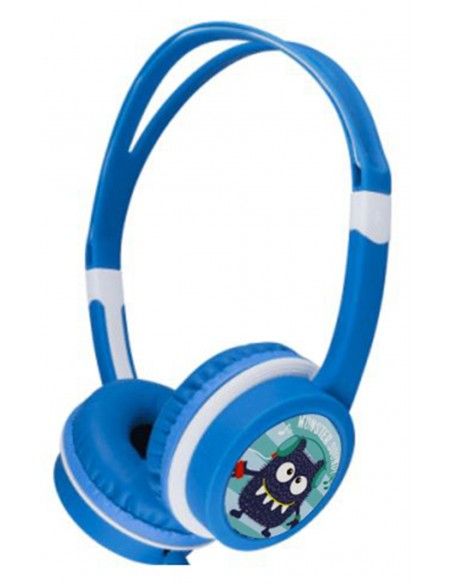Gembird MHP-JR-B auricular y casco Auriculares Alámbrico Diadema Música Azul