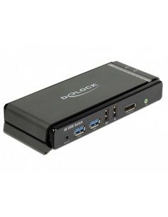 DeLOCK 11467 interruptor KVM Negro
