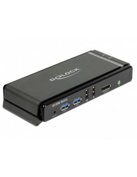 DeLOCK 11467 interruptor KVM Negro