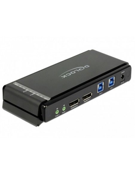 DeLOCK 11467 interruptor KVM Negro