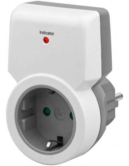 Goobay Funksteckdosen-Set enchufe inteligente Gris, Blanco