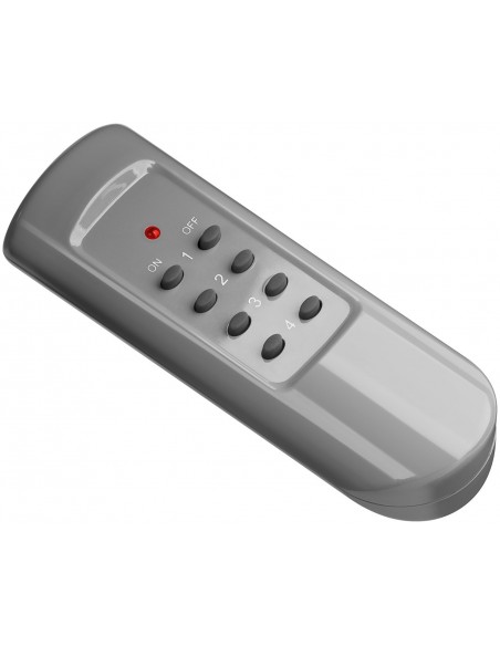 Goobay Funksteckdosen-Set enchufe inteligente Gris, Blanco