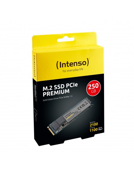 Intenso SSD 250GB Premium M.2 PCIe PCI Express 3.0 NVMe
