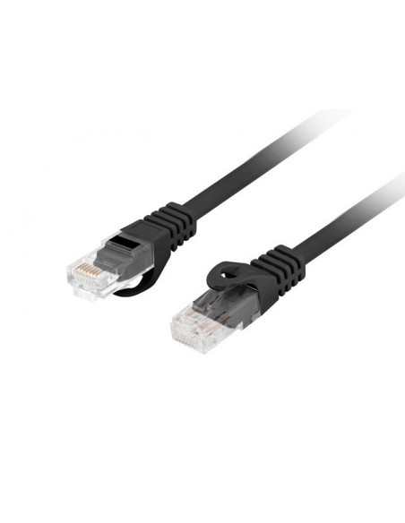 Lanberg PCU6-10CU-0300-BK cable de red Negro 3 m Cat6 U UTP (UTP)