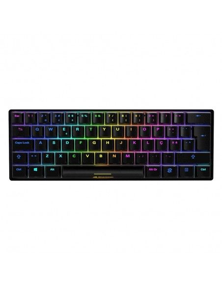 Sharkoon SGK50 S4 teclado USB QWERTY Español Negro
