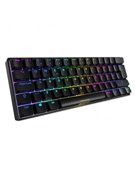 Sharkoon SGK50 S4 teclado USB QWERTY Español Negro