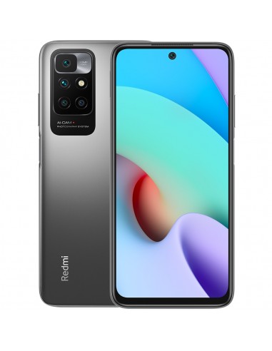 Xiaomi Redmi 10 2022 16,5 cm (6.5") Ranura híbrida Dual SIM Android 11 4G USB Tipo C 4 GB 64 GB 5000 mAh Gris