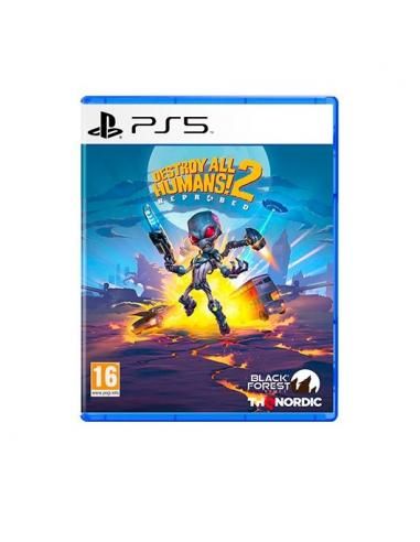 JUEGO SONY PS5 DESTROY ALL HUMANS 2 REPROBED - Imagen 1