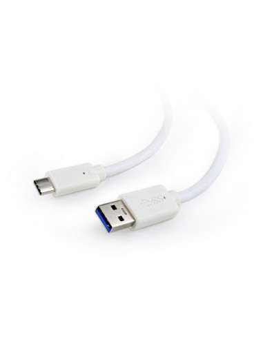 Gembird CCP-USB3-AMCM-1M-W cable USB USB 3.2 Gen 1 (3.1 Gen 1) USB A USB C Blanco
