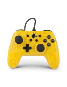 PowerA Pikachu Silhouette Amarillo USB Gamepad Analógico Digital Nintendo Switch