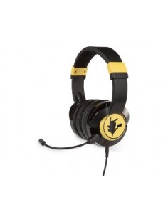 PowerA Pikachu Silhouette Auriculares Alámbrico Diadema Juego Negro, Amarillo