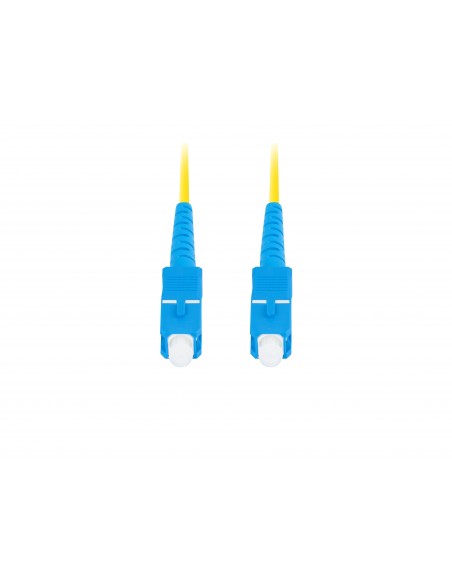 Lanberg FO-SUSU-SS11-0100-YE cable de fibra optica 10 m SC UPC G.657.A1 Amarillo