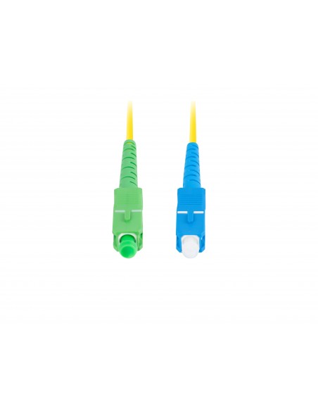 Lanberg FO-SASU-SS21-0030-YE cable de fibra optica 3 m SC APC SC UPC G.657.A1 Amarillo
