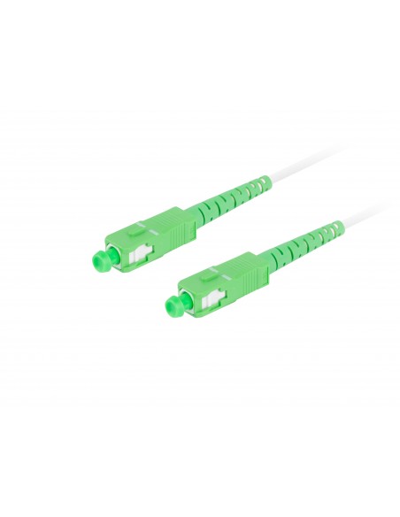 Lanberg FO-SASA-SS31-0350-WH cable de fibra optica 35 m SC APC G.657.B3 Blanco