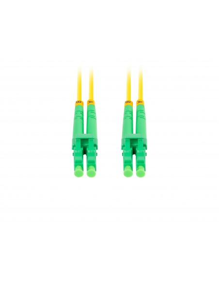 Lanberg FO-LALA-SD11-0050-YE cable de fibra optica 5 m LC APC G.657.A1 Amarillo