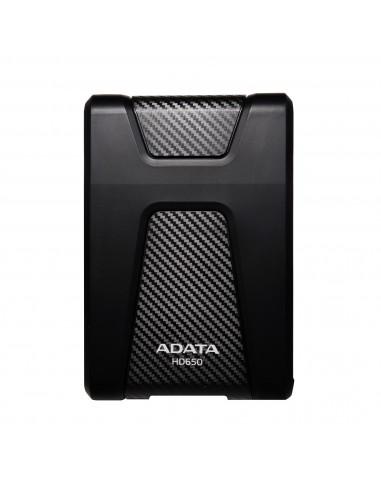 ADATA HD650 disco duro externo 5000 GB Negro, Carbono
